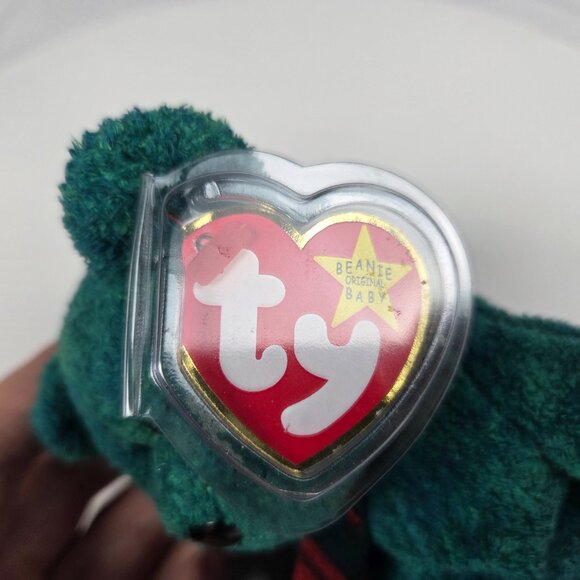 Ty Beanie Baby - WALLACE the Scottish Teddy Bear (9 Inch) NWT - Picture 3 of 6